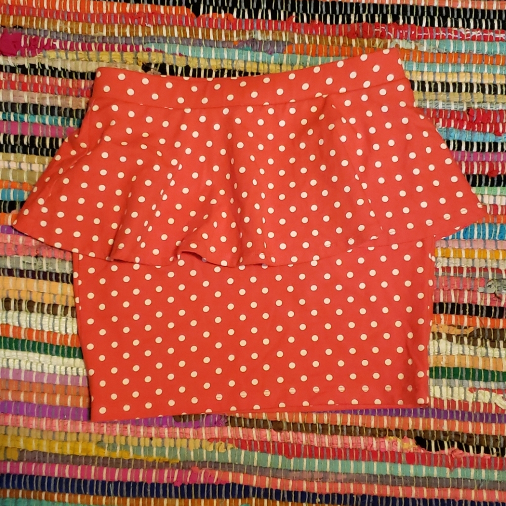 Minnie Mouse Ruffle Skirt Size S